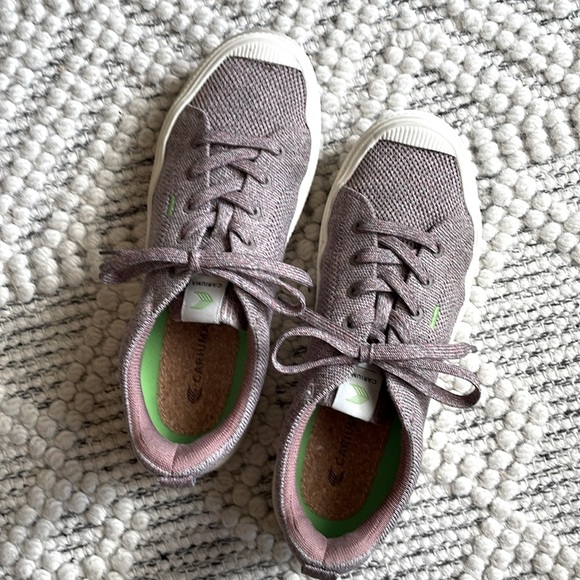 CARIUMA IBI Low Knit Sneakers Women’s 9 – Stone Blush | Sustainable, Lightweight - Picture 1 of 13